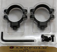 Anéis Leupold Quick Release 30 mm High Ring