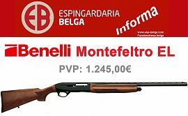 Benelli Montefeltro EL, totalmente equipada e leve at no preo: 1.245,00
