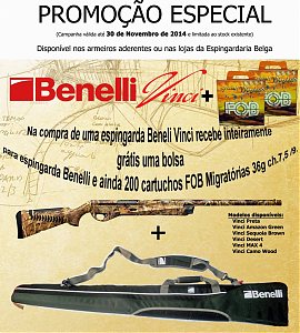 Promoo Especial Benelli Vinci (J encerrada)